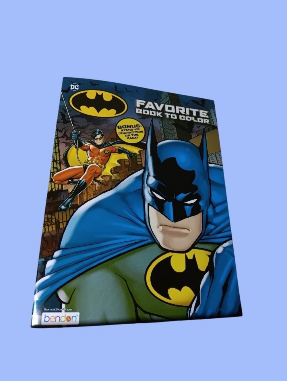 BAT-MAN Coloring Book Bundle - Picture 4 of 16